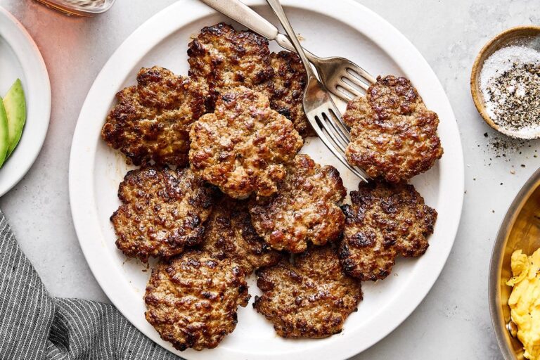 Meilleure saucisse de petit-déjeuner maison | Downshiftology