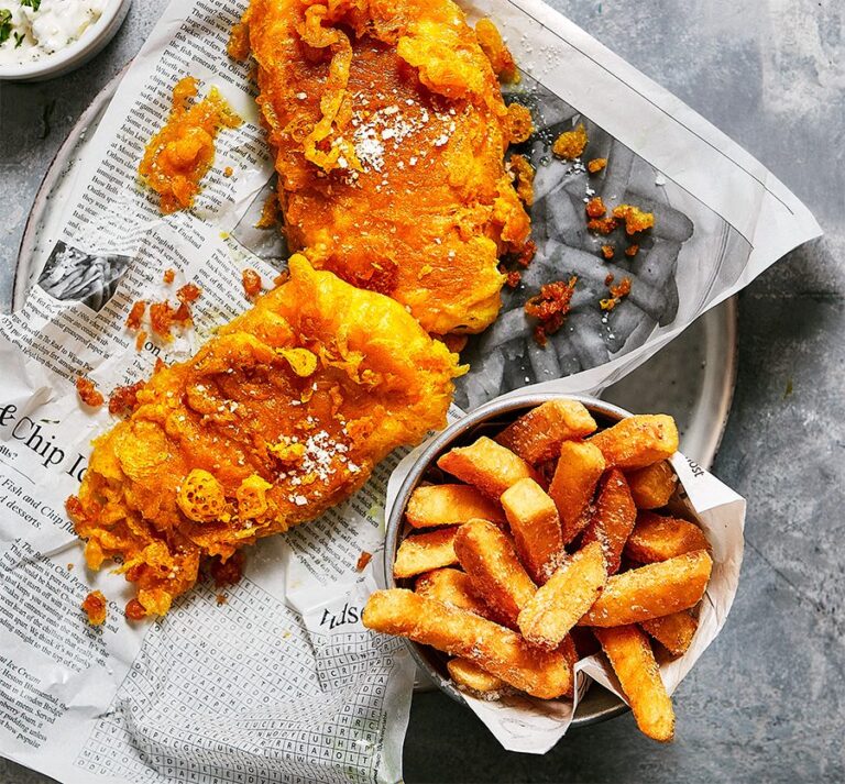 Classiques de la friture : poisson et frites – Bonne Cuisine Moyen-Orient