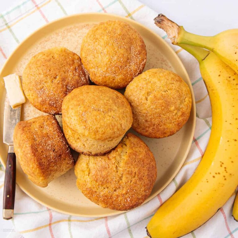 Muffins à la Banane Rapides et Faciles à partir de Mélange à Gâteau